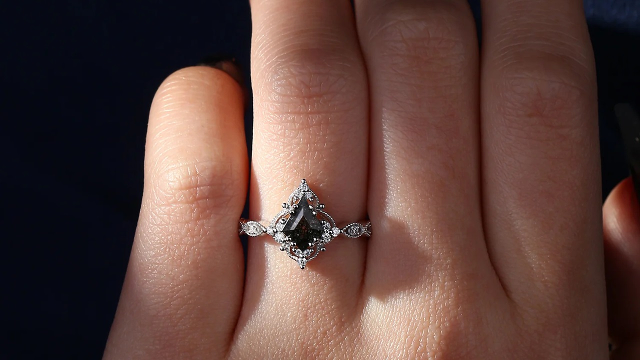 Black Rutilated Quartz Rings: The Perfect Symbol of Mystery and Elegance